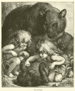 Bear Children (gravura) de English School