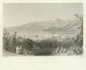 Beirute e Monte Líbano, 1837 de English School