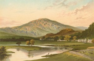 Ben Ledi da ponte de Callander de English School