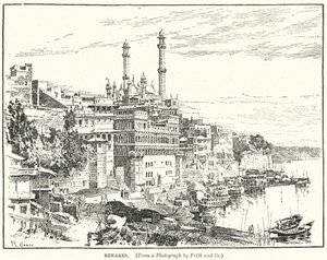 Benares (gravura) de English School
