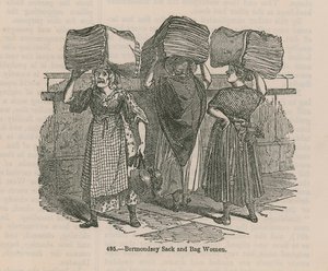 Bermondsey Sack and Bag Mulheres de English School