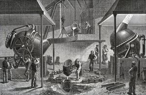 Processo Bessemer, Siderurgia, Sheffield de English School