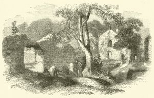 Abadia de Bindon (gravura) de English School