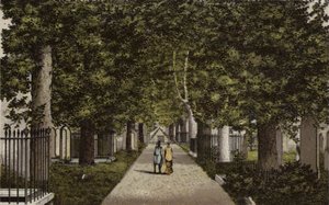 Birmingham: Avenida Harborne (cor litho) de English School