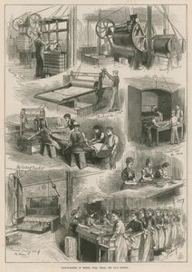 Biscuit-making at Messrs Peak, Fábrica de Frean and Co.s de English School