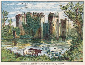 Bodiam Castle, Sussex de English School