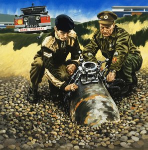 Bombenentschärfung von English School