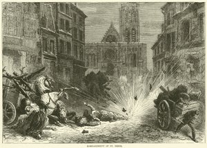 Bombardeio de St Denis, dezembro de 1870 de English School