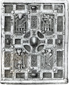 Book-Shrine ou Cumdach of Molaise, c.1001-1025 de English School