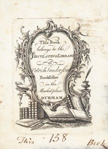 Placa de livro, Patrick Sanderson de English School