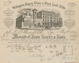 Comprado por John Oakey & Sons de English School
