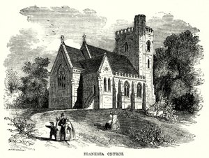 Igreja Branksea (gravura) de English School