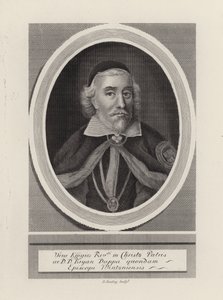 Brian Duppa, Bispo de Winchester (gravura) de English School