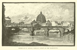 Ponte de St Angelo, com St Peters ao fundo de English School