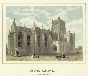 Catedral de Bristol, vista para o nordeste de English School