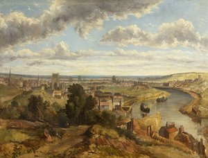 Bristol de Clifton Wood (óleo sobre tela) de English School