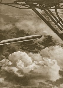 Aeronaves britânicas de diferentes tipos que serviram como guardiões da Frota, 1914-19 de English School