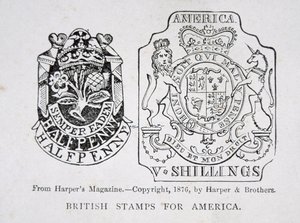 Selos britânicos para a América de English School