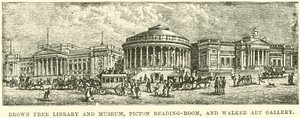 Biblioteca e Museu Brown Free, Sala de Leitura de Piction e Walker Art Gallery de English School