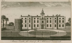 Bruce Castle, Tottenham, Londres, a sede do Sr. Alderman Townsend de English School