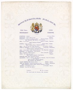 Concerto do Palácio de Buckingham, 23 de junho de 1869 de English School