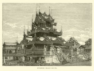 Casa de imagem birmanesa de English School