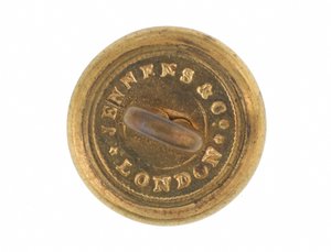 Button, 9º Regimento de Lanceiros de Bengala, pré-1901 de English School