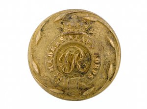 Button, Madras Staff Corps, 1861-1876 de English School