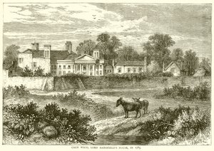 Caen Wood, Lord Mansfields House, em 1785