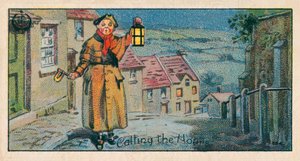 Chamar as Horas, O Vigia (cromolitho) de English School