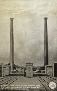 Estação Fixa de Camden Town, 1838 de English School