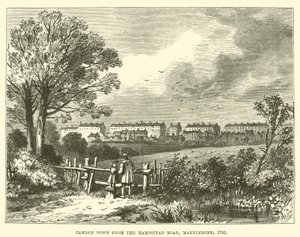 Camden Town from the Hampstead Road, Marylebone de English School