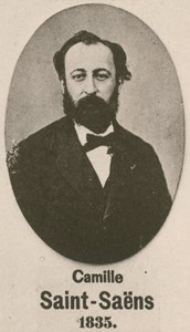Camille Saint-Saens (gravura) de English School