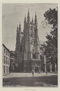 Catedral de Canterbury (Litho) de English School