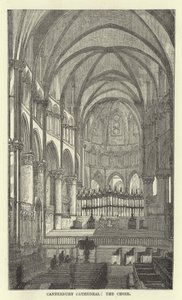 Catedral de Canterbury, o coro de English School