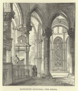 Catedral de Canterbury, a corona de English School