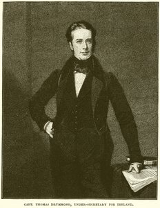 Capitão Thomas Drummond, subsecretário da Irlanda de English School