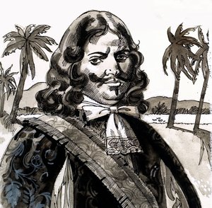 Capitão Henry Morgan na Jamaica de English School