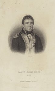 Capitão John Ross, oficial da marinha britânica e explorador do Ártico de English School