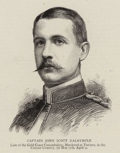 Capitão John Scott Dalrymple (gravura) de English School