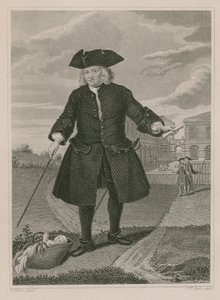 Capitão Thomas Coram, fundador do Foundling Hospital de English School