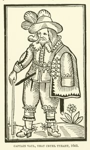 Capitão Vaul, aquele tirano cruel, 1642 de English School