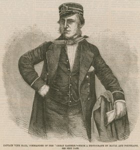 Capitão Vine Hall, Comandante do Great Eastern de English School