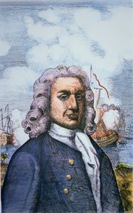 Capitão William Kidd (cor litho) de English School