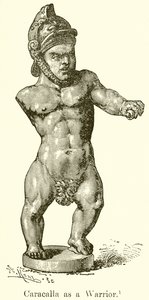 Caracalla como guerreiro de English School