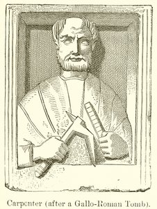 Carpinteiro (depois de um túmulo galo-romano)