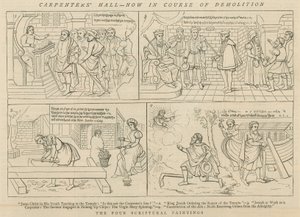 Carpenters Hall, agora no curso de demolição de English School
