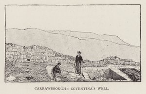 Carrawbrough, Poço da Coventina (gravura) de English School