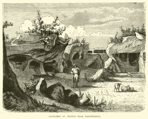 Catacumbas de Siponto perto de Manfredonia de English School