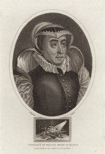 Catharine de Medicis rainha da França de English School